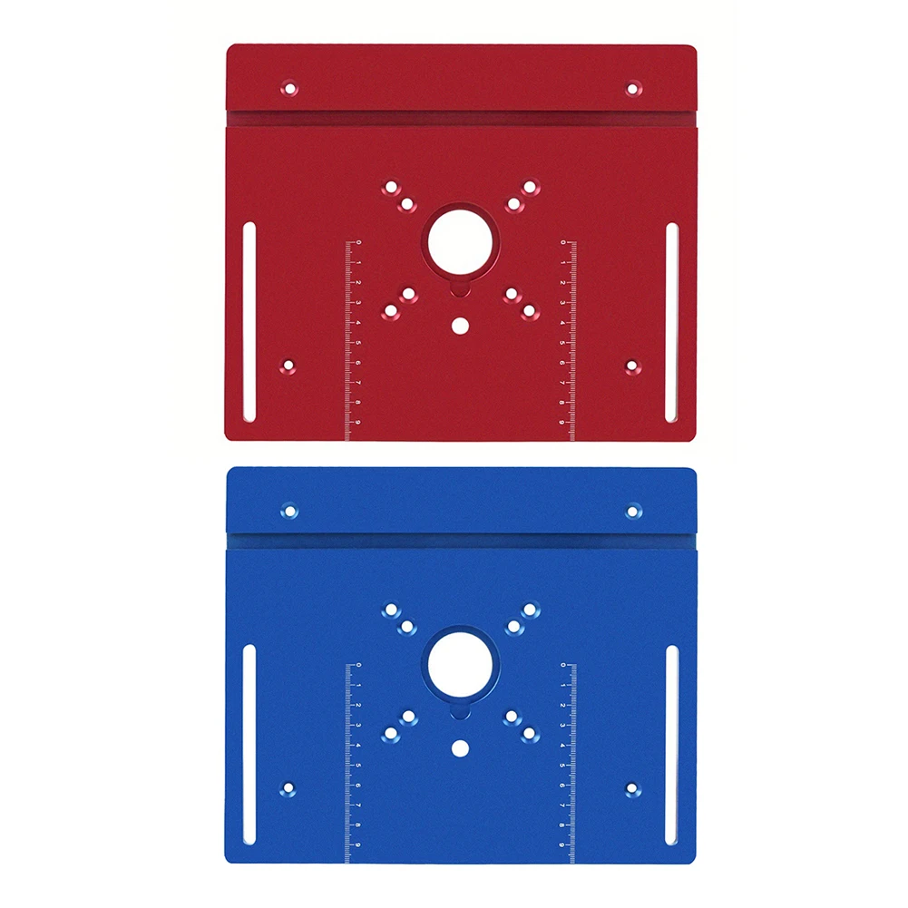 1 шт. фрезерный стол из алюминиевого сплава вставная пластина