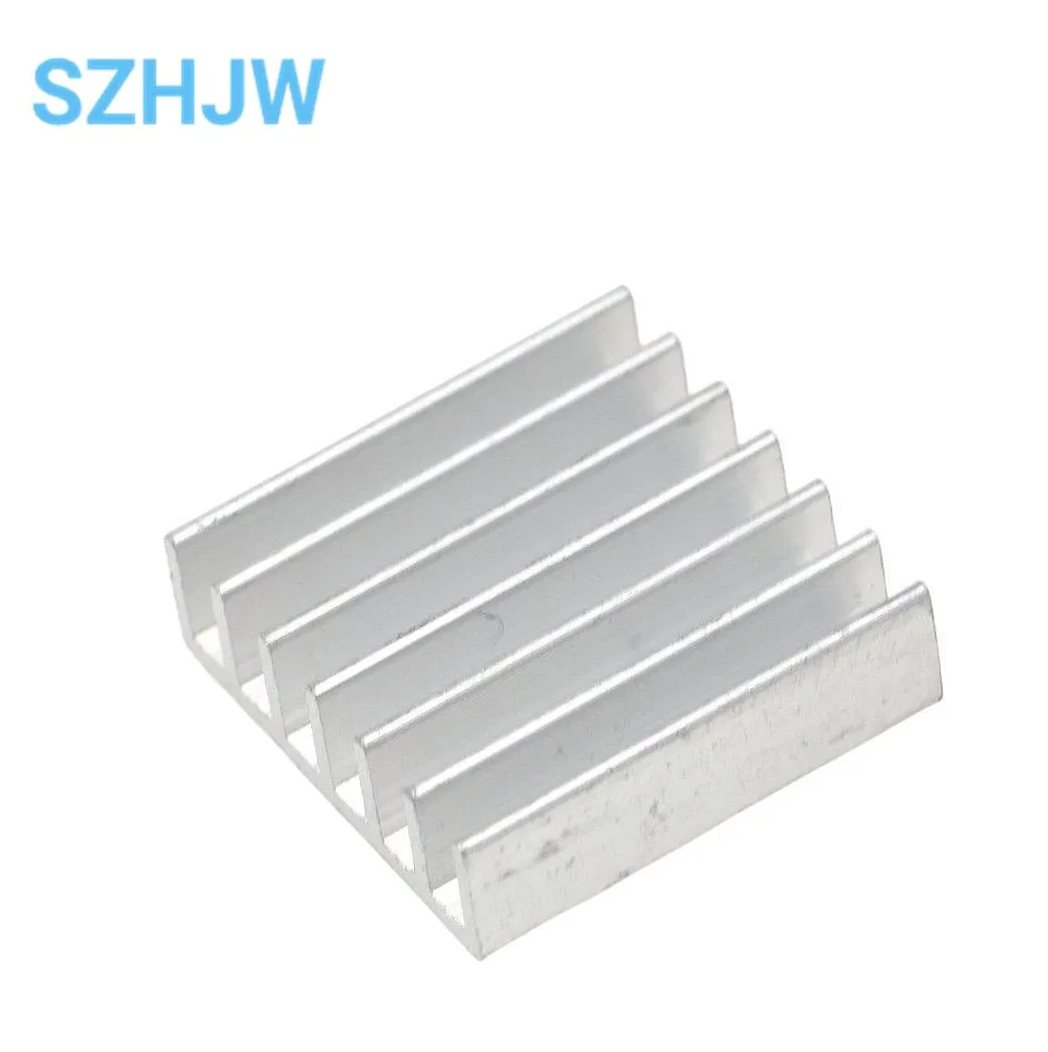 10 шт. Радиатор Охладитель радиатор 20x20x6 мм Высокое качество Серебристый радиатор