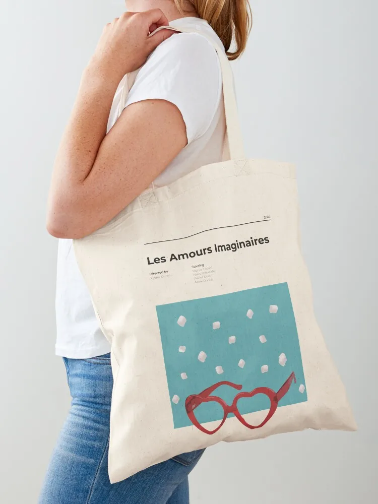 Фото Les Amours Imaginaires - Heartbeats - Минималистичный постер фильма - Xavier Dolan Tote Bag, холщовая сумка-тоут, сумка-тоут University №2