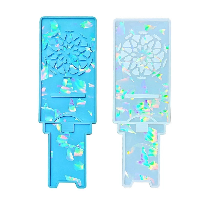 

Resin Silicone Mold DIY Flower Mobile Phone Holder Bracket Mould