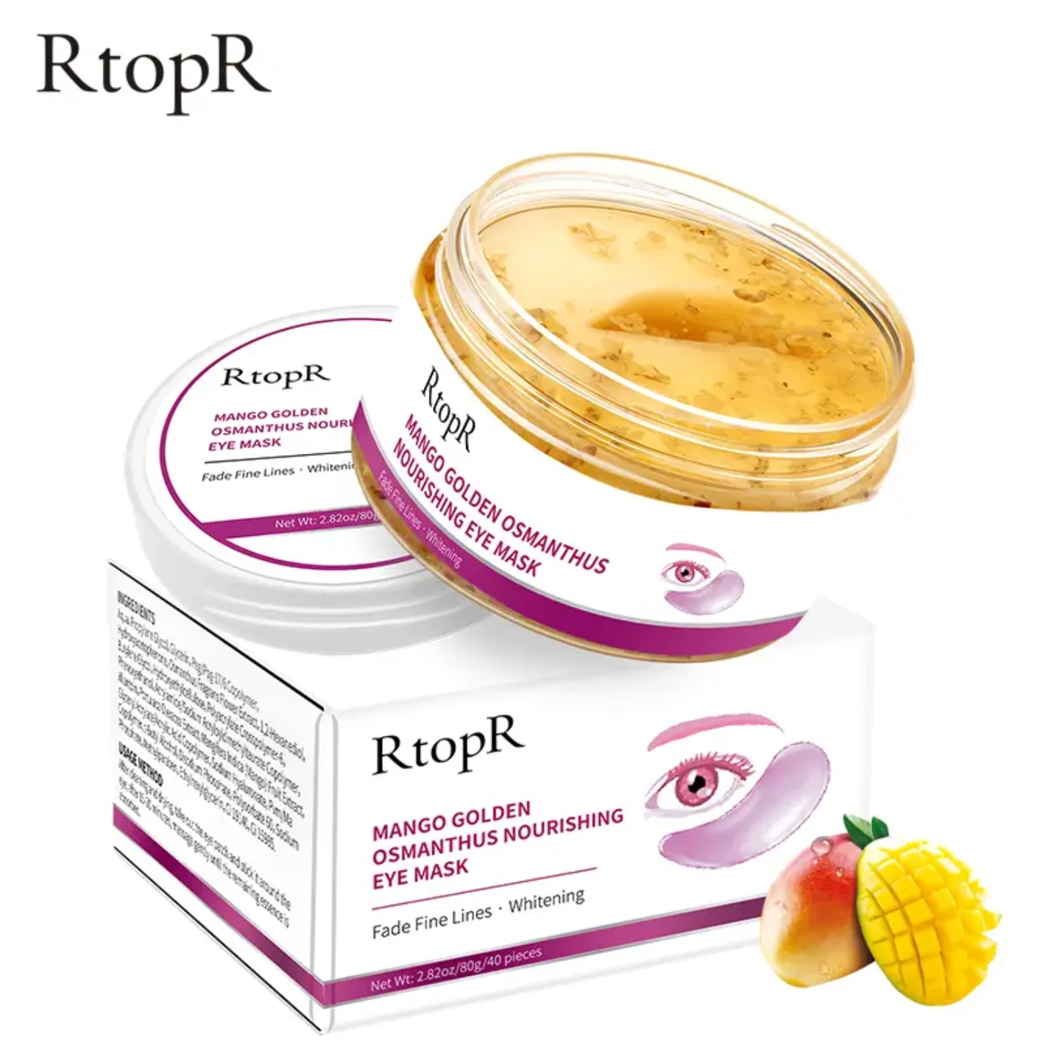 Treat Yourself to a Pampering Experience with Luxurious Nourishing Anti-Aging Eye Mask - Combat Dark Circles Revitalize Tired