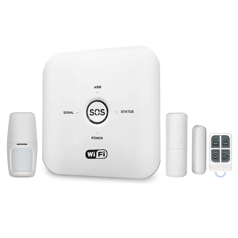 

Система охранной сигнализации с дистанционным управлением и Wi-Fi
