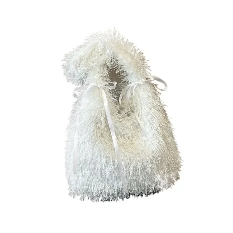 Бархатная пряжка 2024 зимняя сумка высокого качества однотонная универсальная