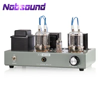 nobsound hifi fm30 vacuum tube power amplifier class a headphone amplifier home stereo audio amp for speakers 4w4w handmade