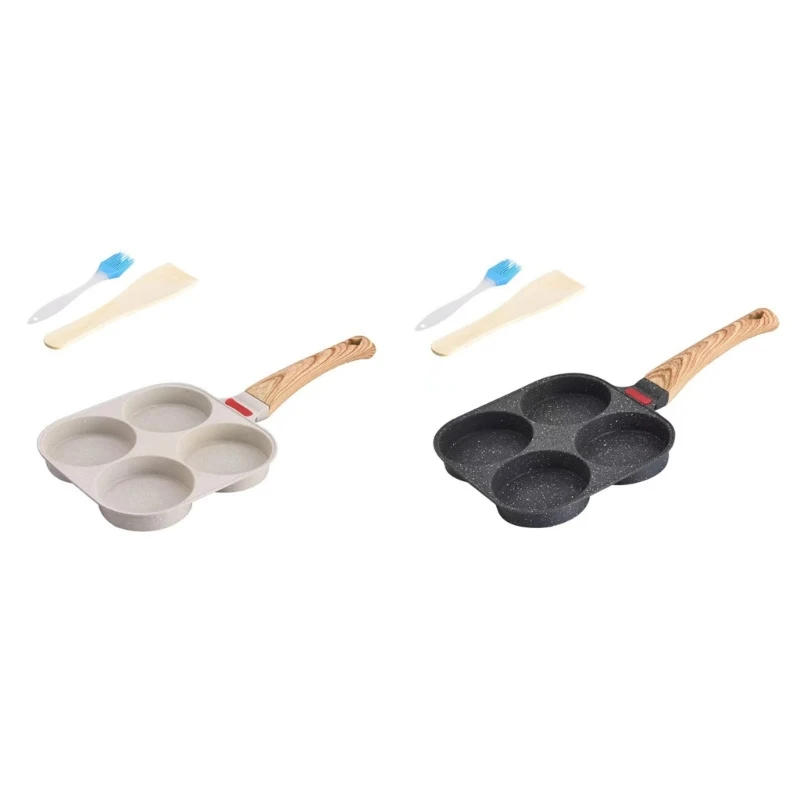 

2023 New Gas-Stove & Induction EggsFrying Pan Non-Stick Breakfast Frying Pan Heat Conduction Evenly Fried EggsPan Aluminium