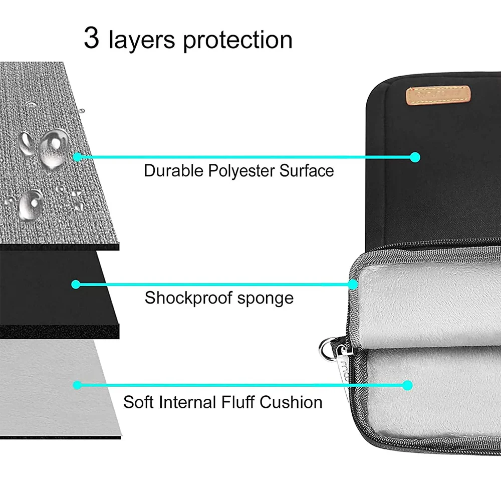 Многофункциональная сумка для ноутбука с ручкой мессенджер на плечо 13 14 15 6