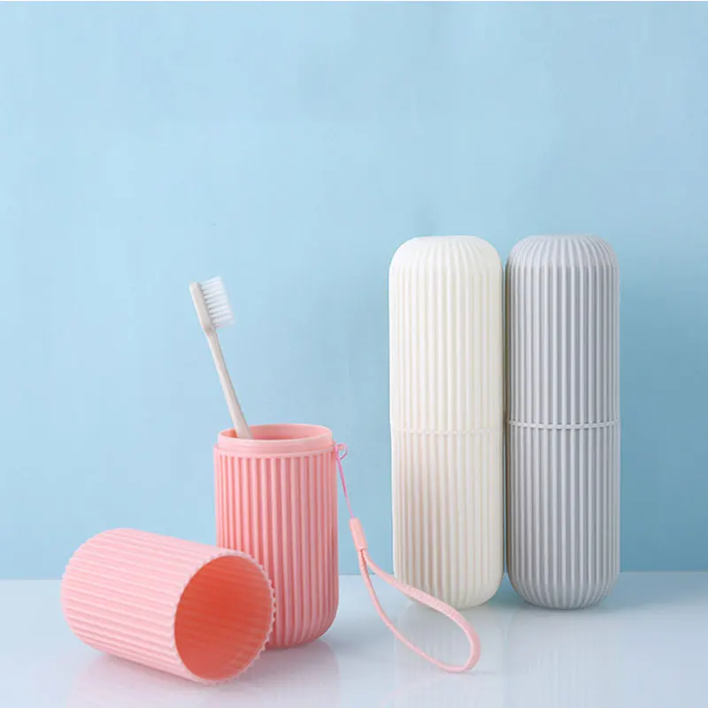 

Портативная пластиковая зубная щетка чашка для зубной пасты чехол футляр держатель Контейнер для поездок путешествий кемпинга школьные пр...