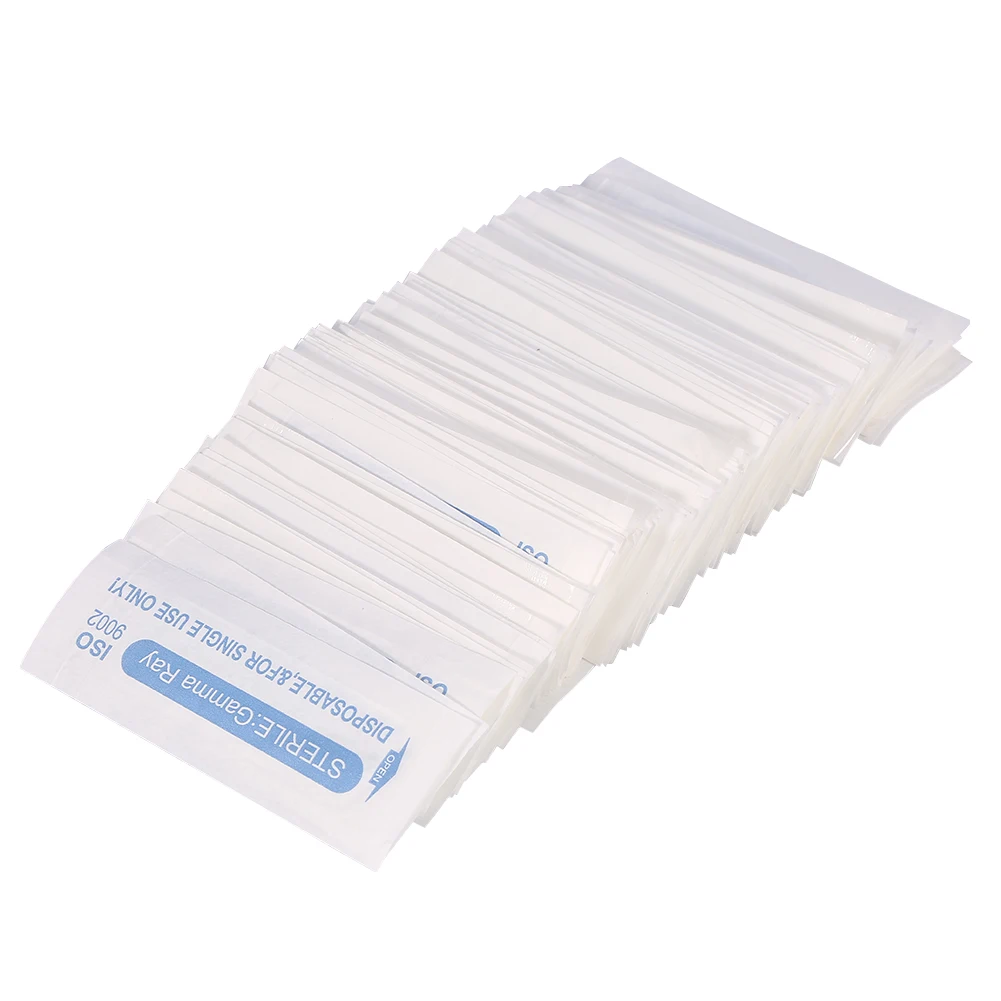 

100Pcs/Set Eyebrow Tattoo Manual Microblading Permanent Makeup Sterile Needle 12 Pin Blade