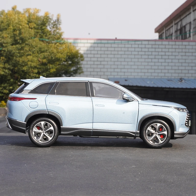 Модель автомобиля BYD Frigate 07 из сплава гибридная мощность внедорожника