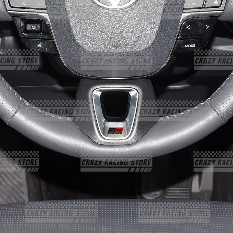 Автомобильный Стайлинг 3D металлическая Спортивная эмблема GR центральная