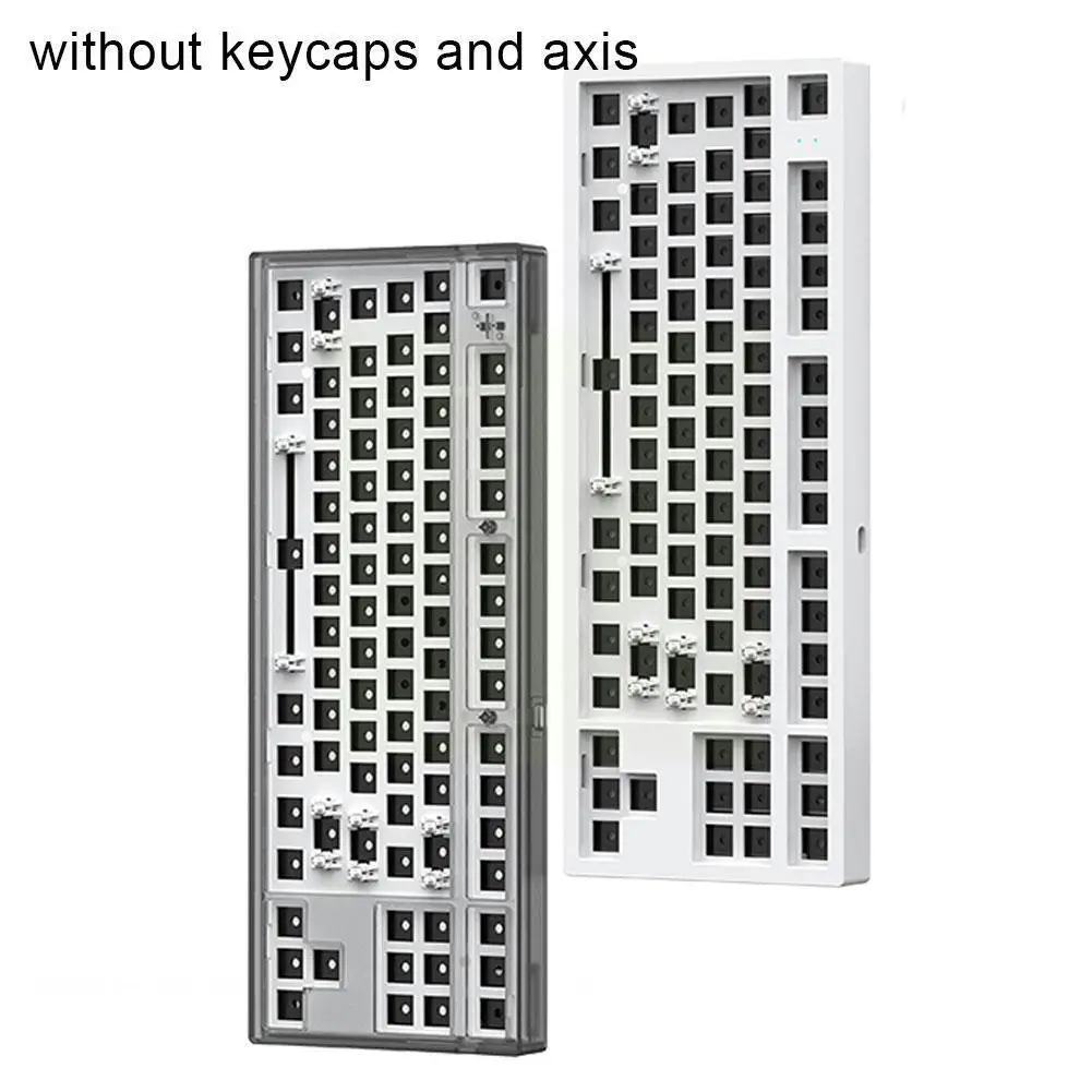 

For Flcmmk Mk870 Diy 87 Keys Mechanical Keyboard Kit Wired Wk Single Keyboard Mode Keyboard Rgb 80% Layout E6v1