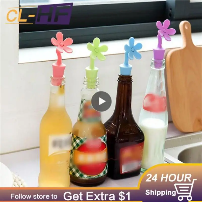 

Silicone Bottle Stopper For Bottles Cap Wine Cork Wine Pourer Stopper Silicone Caps Cute Top Poker Fresh-keeping Gel Cork Bar