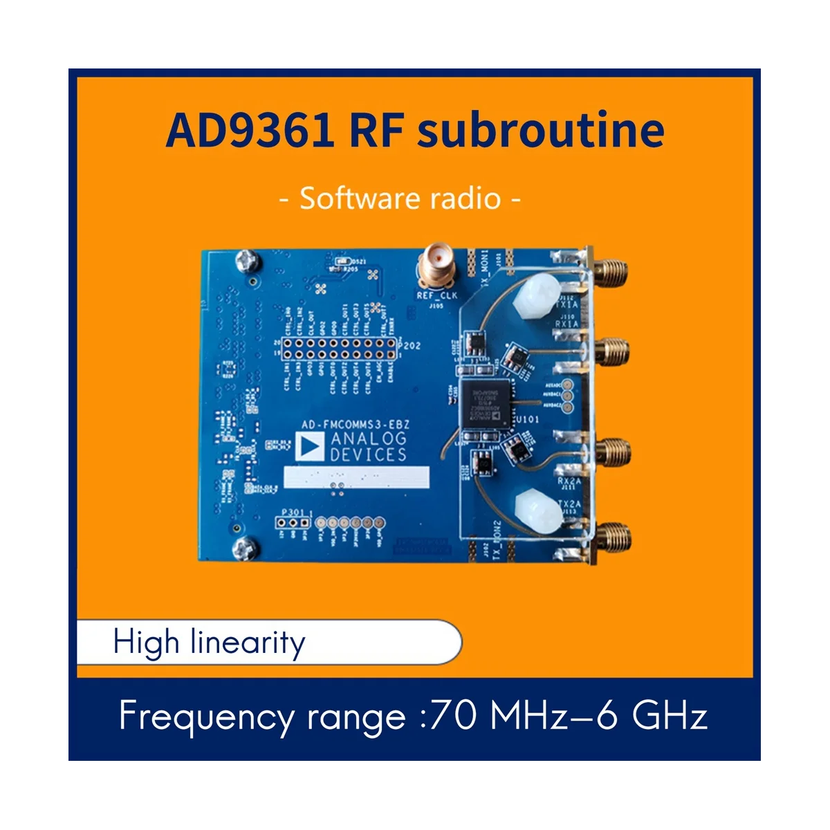 Рисунок 2 - SDR RF Board OPENWIFI AD-FMCOM