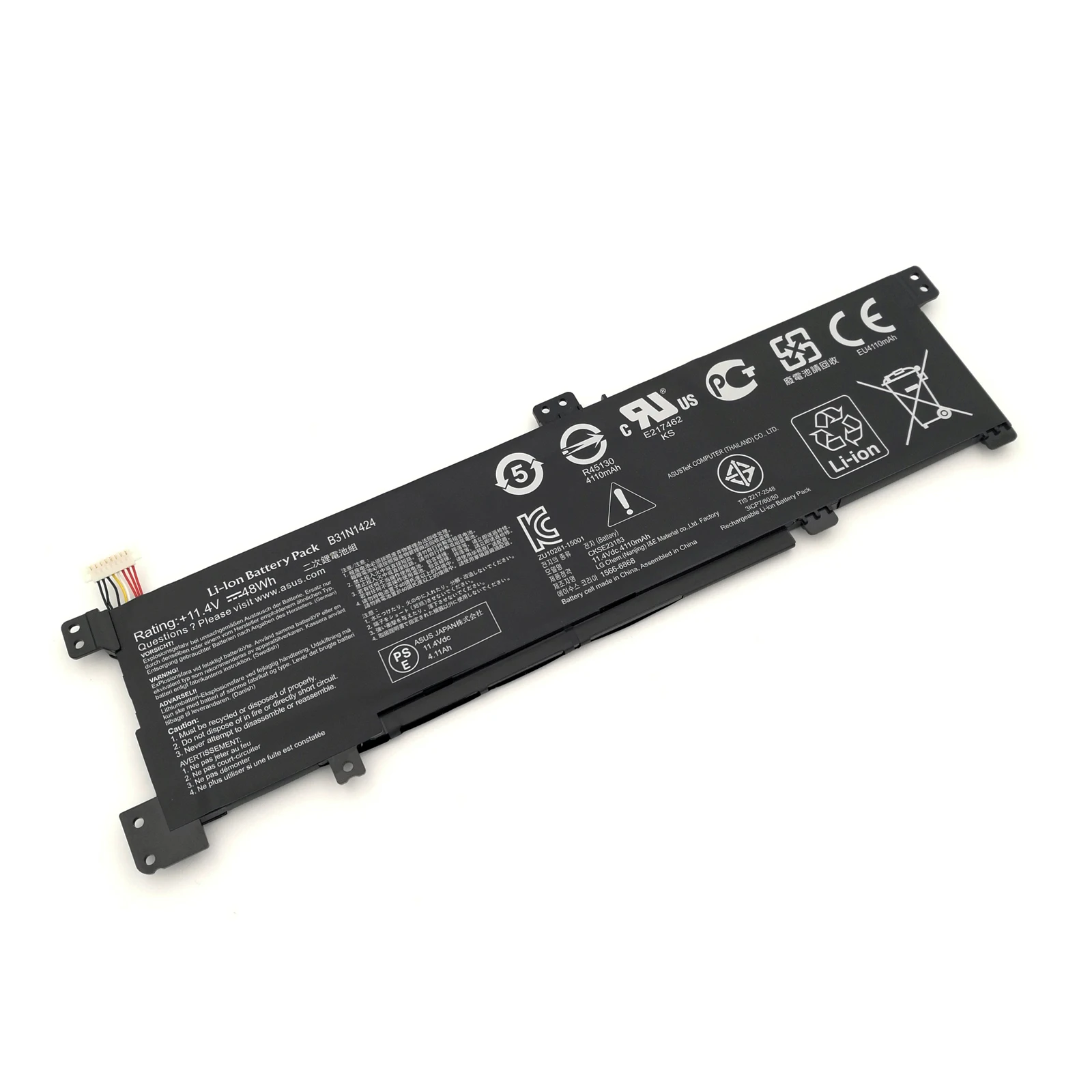 Оригинальный B31N1424 Аккумулятор для ноутбука ASUS A400U A401L K401L K401U B5010 500 200 K401LB5010 K401LB5500