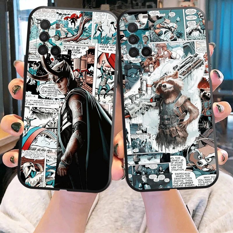

Чехлы для телефонов Marvel «мстители» для Samsung A51 5G A31 A72 A21S A52 A71 A42 5G A20 A21 A22 4G A22 5G A20 A32, задняя крышка