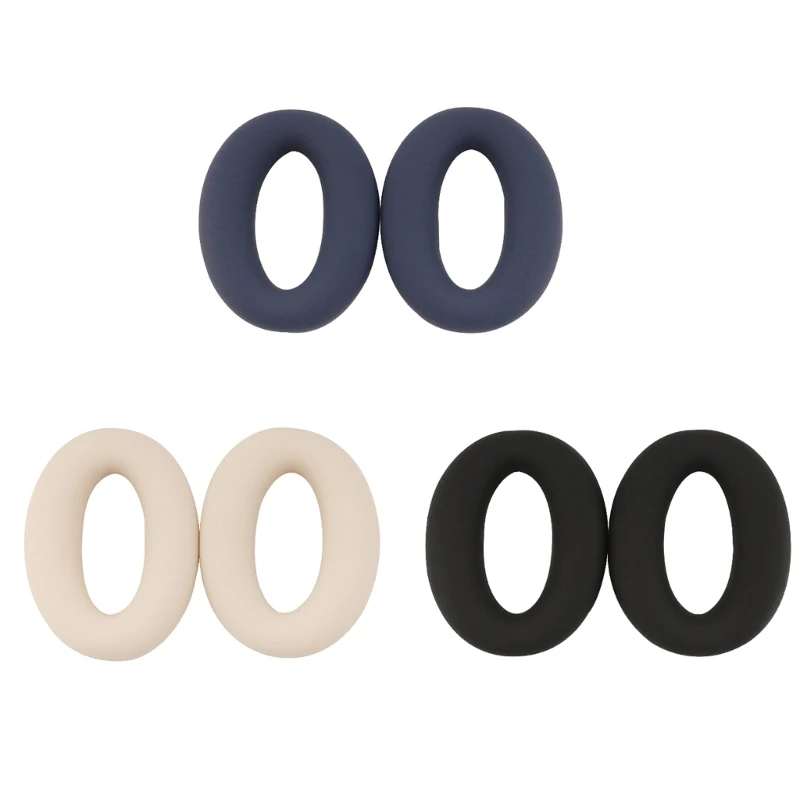 

Durable Ear Pads Covers Ear Cups for WH H910N Headphones Earpads Silicone Case Comfort and Enhanced Sound Experience P9JB