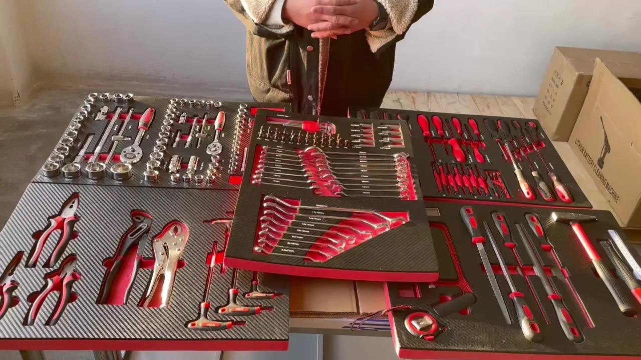 201 pcs Hand Tools Set With Any Combinations