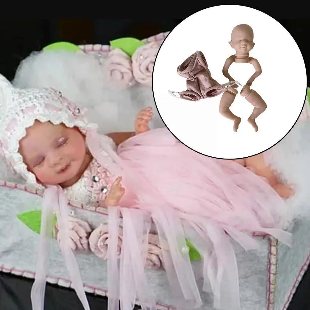 

8inch Mini Reborn Kit Wynter Fairy Baby Handy Parts Color With Body E6y3