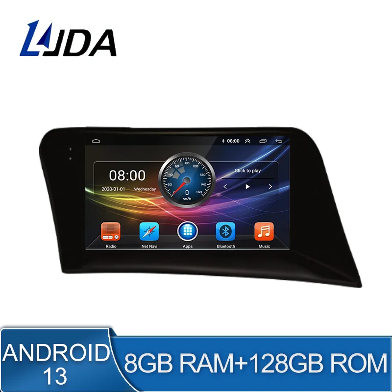 

Автомобильный мультимедийный плеер LJDA 8G + 128G Android 13 для LEXUS RX270 RX350 2009 - 2014 LHD автомобильное радио GPS-навигация стерео dsp carplay