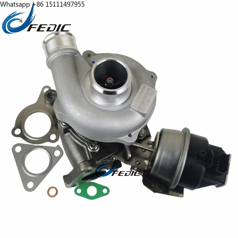 Фото Турбокомпрессор BV43 53039880109 для Audi A4 2.0TDI B7 125 кВт 170 л.с. BRD BVA с 2005 по 2008 год. №3