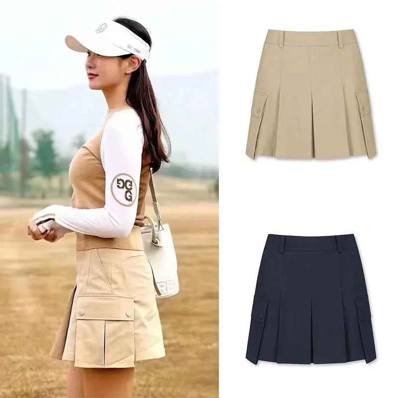 

2023 New Women's Golf Short Skirt for Summer Casual Pleated Short Skirt Outdoor Sports Golf Clothing