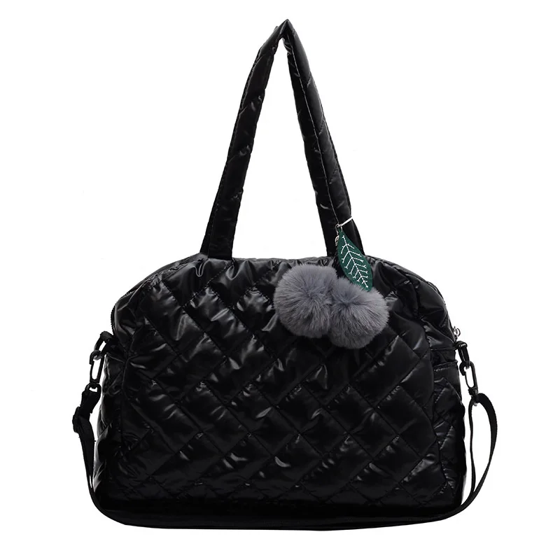 2023 New Fashion Space Cotton Large Capacity Casual Tote Bag High Quality Women Purse And Handbags Luxury Shoulder Messenger Bag