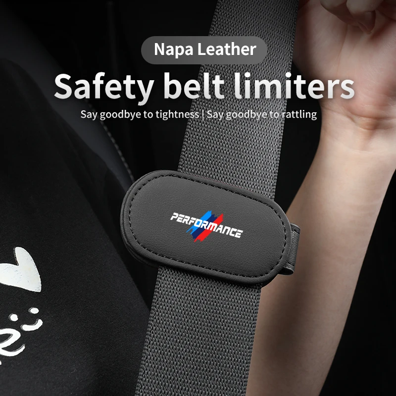 

2pcs Universal Car Seat Belt Clip Seat Belt Adjustable Auto Stopper For BMW Performance X1 X3 X5 E39 E46 E90 F20 E60 F30 E36 F10