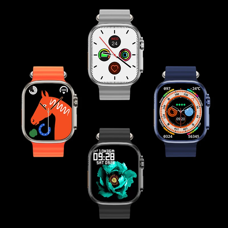

Waterproof Smart Watch WS008 Ultra Series 8 Bluetooth NFC Smartwatch Extreme IWO Sport Men Women Watchs Wireless Charging 2023