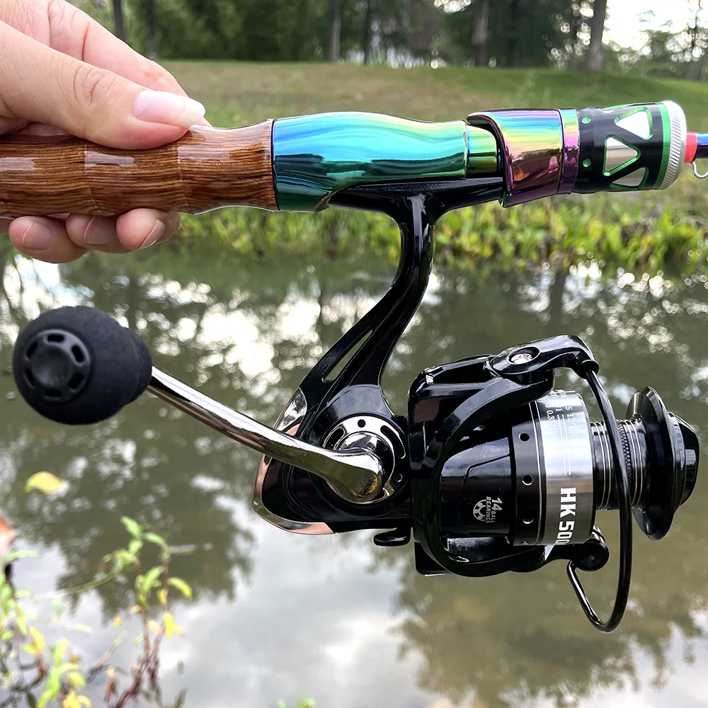 High Speed Gear Ratio: 5.2:1 Carp Fishing Reels EVA Handle Spinning Reels for Carp Fishing Spinning Reel