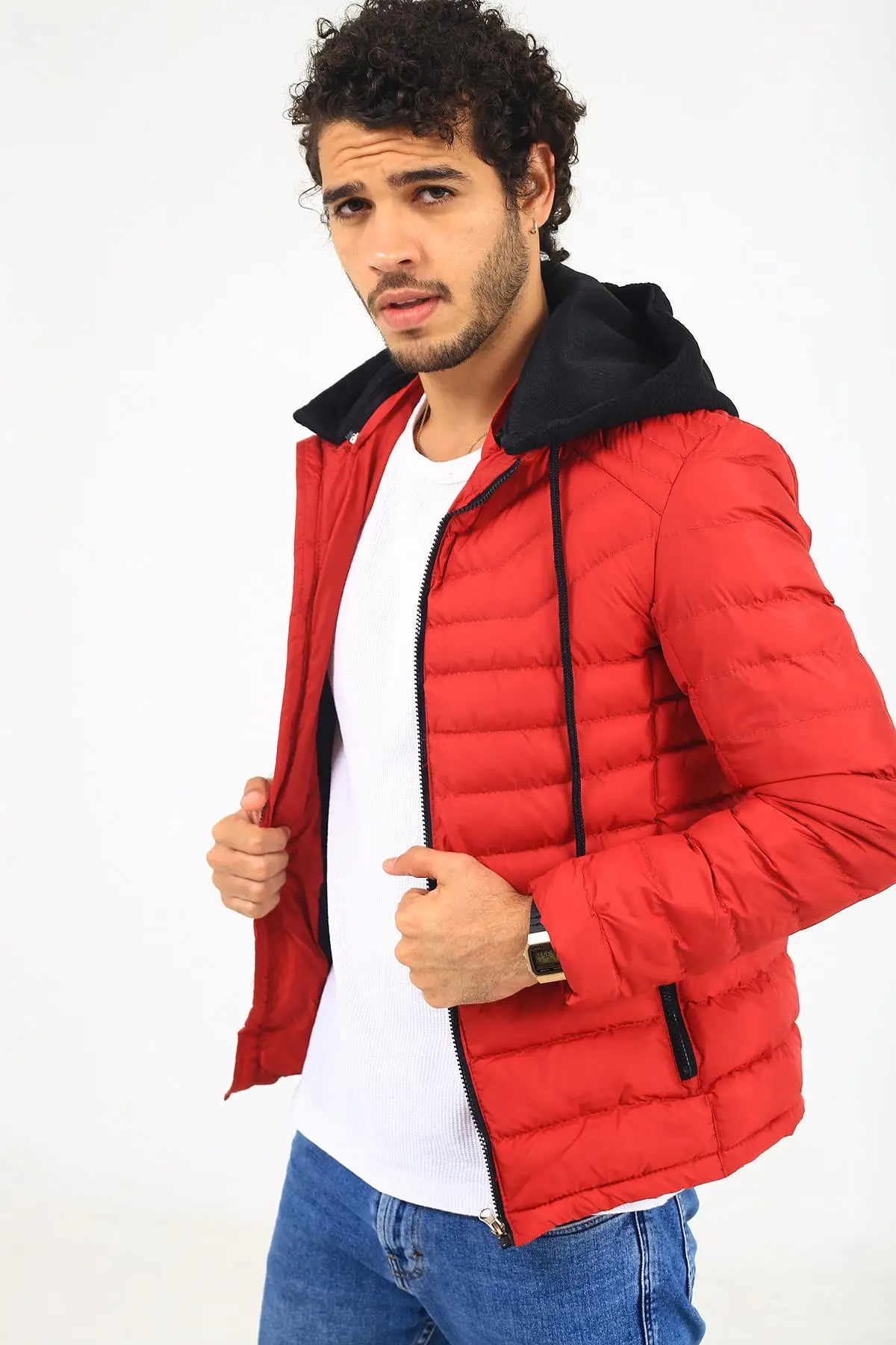 Приталенное Надувное пальто из оксида Lfn