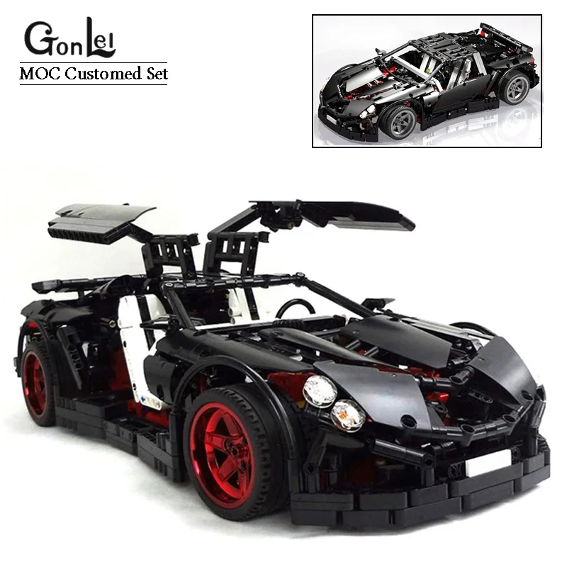 

1923 шт., Детский конструктор вампир GT, черный