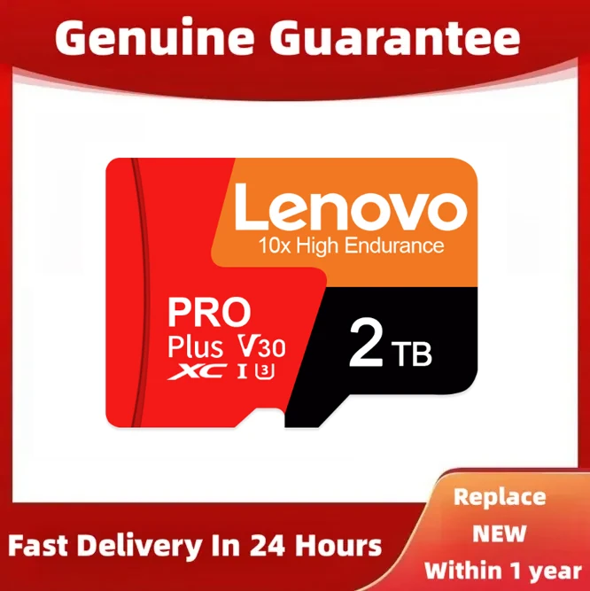 

Lenovo 1TB SD Memory Card 128GB 256GB 512GB High Speed Micro TF SD Memorie Waterproof Flash MemoryCard For Nintendo Switch Games