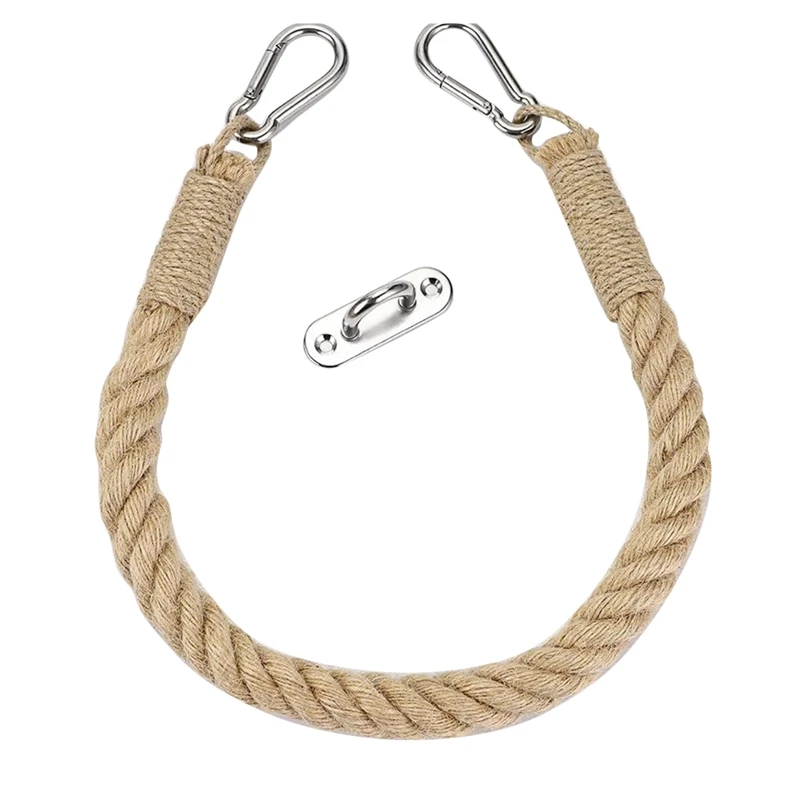 

JFBL Hot Nautical Rope Toilet Paper Holder - Wall Mounted Nautical Bathroom Decor Towel Holder For Beach Bathroom Decor