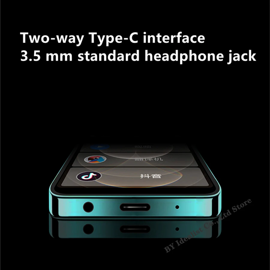 Mp4 Player Bluetooth Wifi Android Google Play Multiple Languages Touch Screen Video MP4 Music Player 64gb TF Card Speaker Radio enlarge