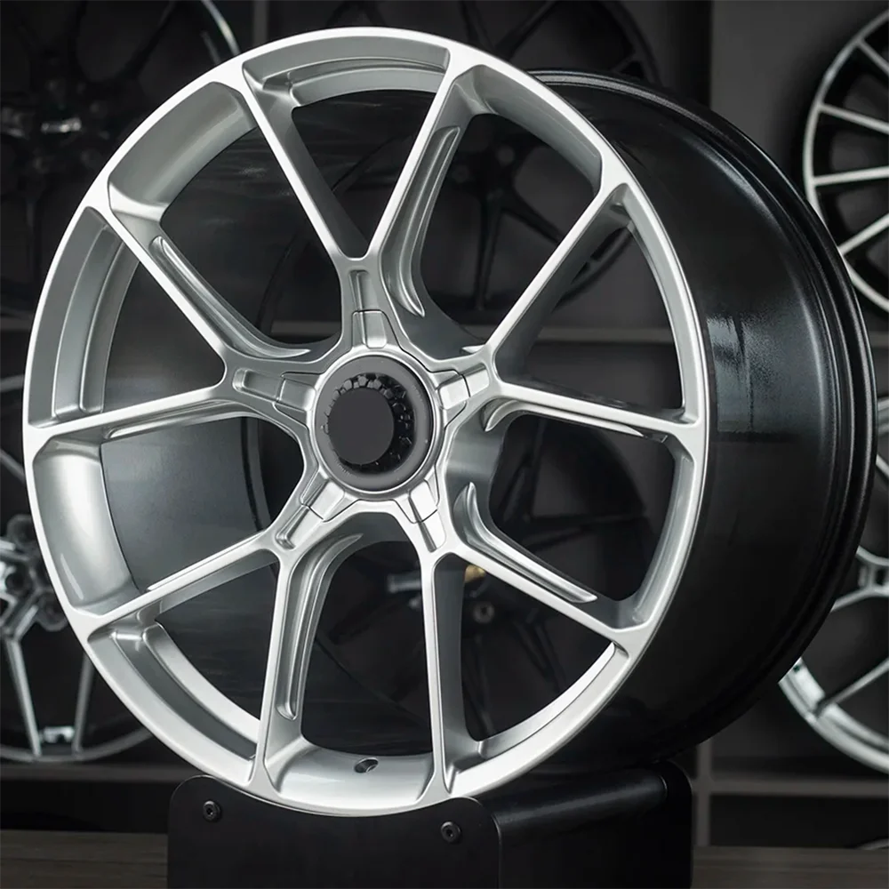 Кованый обод из алюминиевого сплава. Подходит для Porsche 911 992 918 GT3 taycan 718 Panamera Boxster