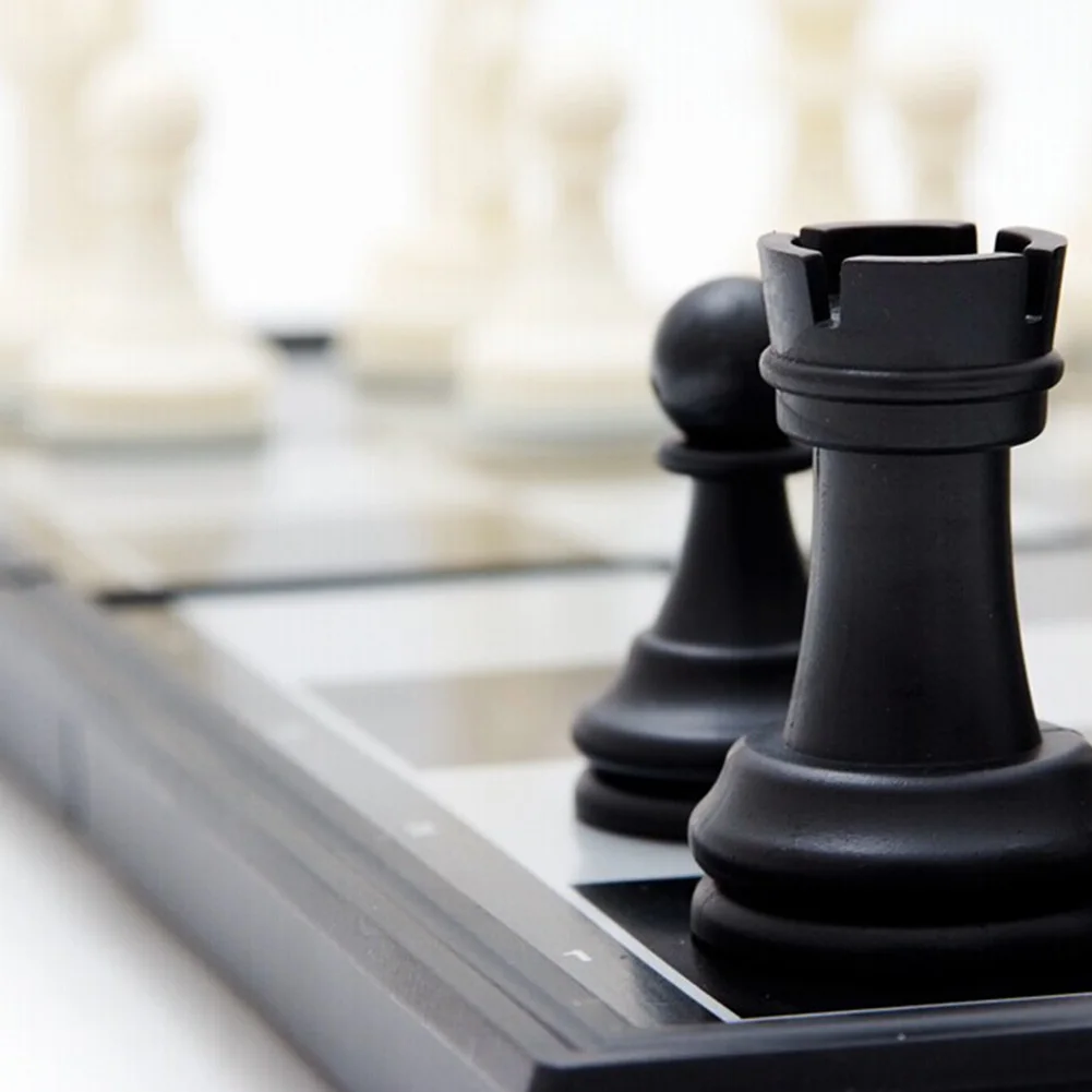 Складной магнитный международный шахматный набор настольная игра шахматная