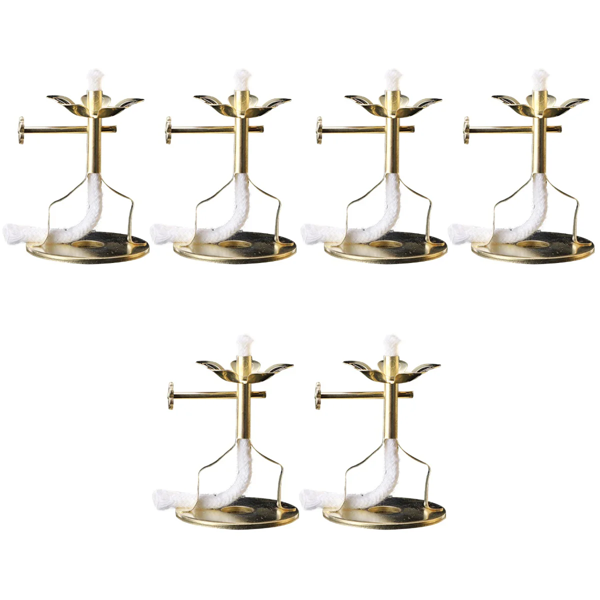 

Oil Lamp Holder Wickstick Cup Diya Holders Sticks Ghee Burner Replacementbuddhist Pray Floating Cork Rack Butter Tibetan