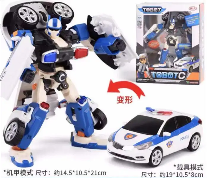 

ABS Tobot Transformation Robot Toys Korea Cartoon Brothers Anime Tobot Deformation Car Airplane Toys for Child Gift 1