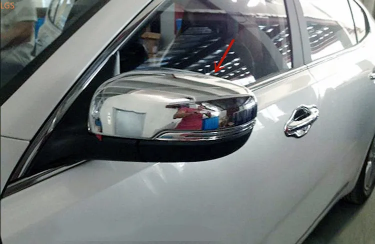 

For Kia K4 2014-2017 High-quality ABS Chrome Rearview mirror Decoration cover Anti-Rub protection Car styling