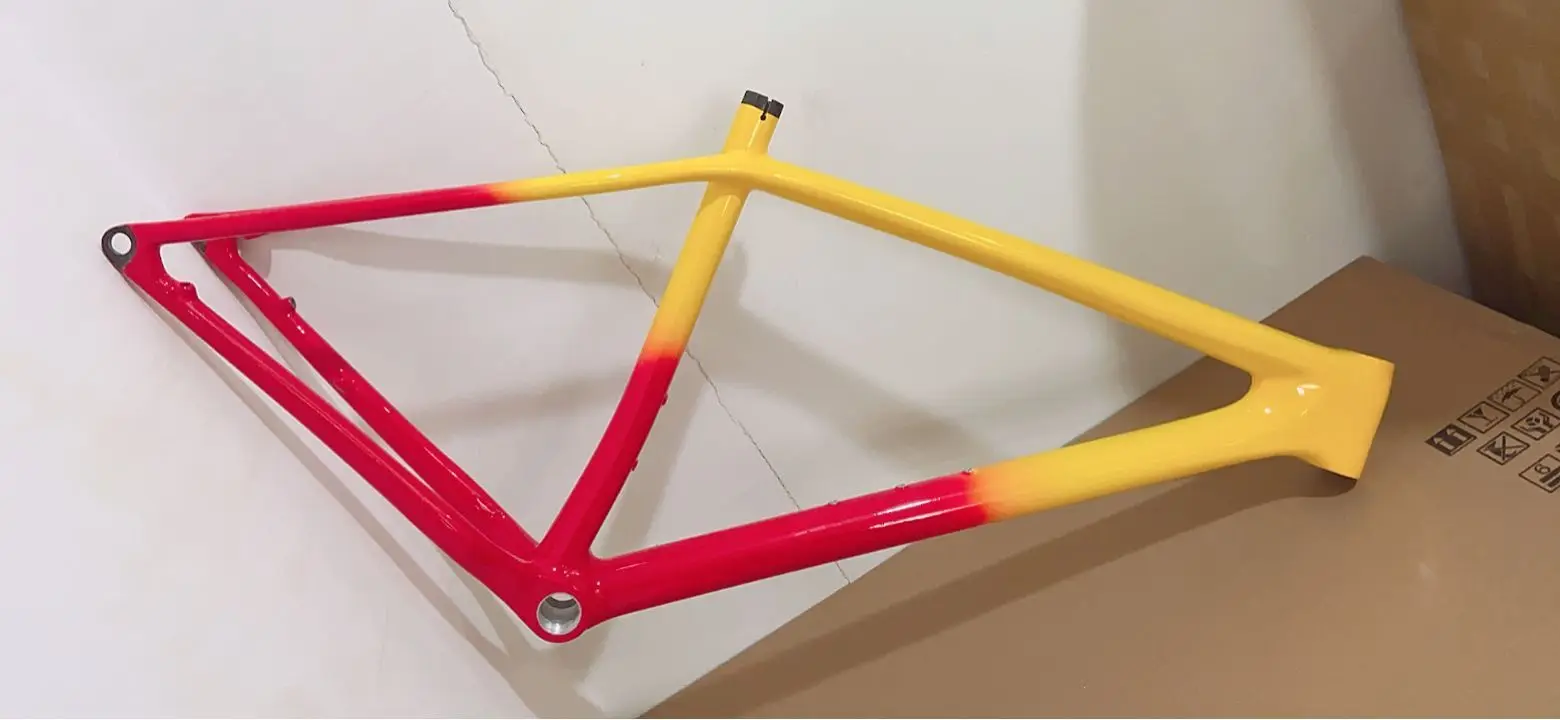 

2 years warranty full carbon bike frameset epic hardtail bike frameset mtb cycling bike frame bsa+seatpost+headset S M L