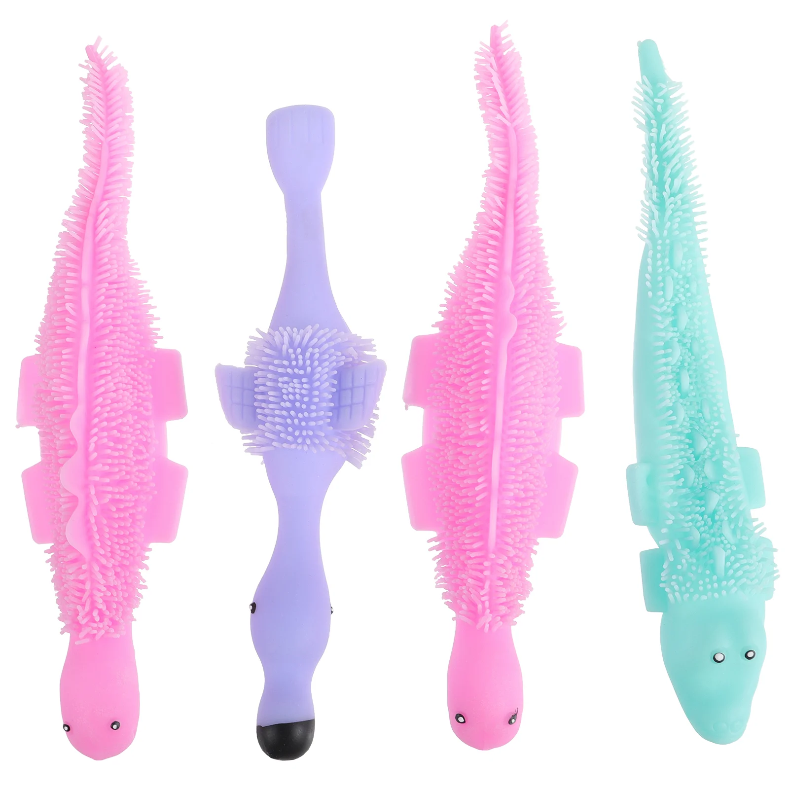 

4pcs Stretchy Flying Toys Flying Slingshot Toys Prank Toys Finger Slingshot Toys