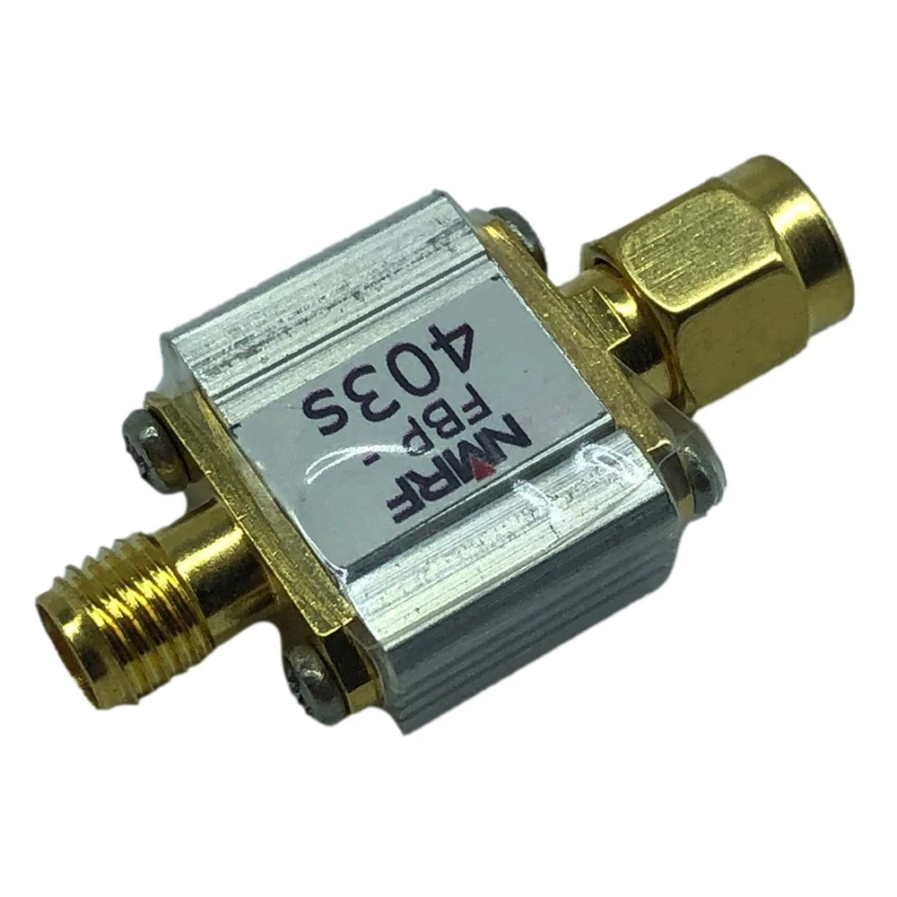 Стандартный коаксиальный фильтр частотой 403 МГц полоса пропускания 1 дБ 4