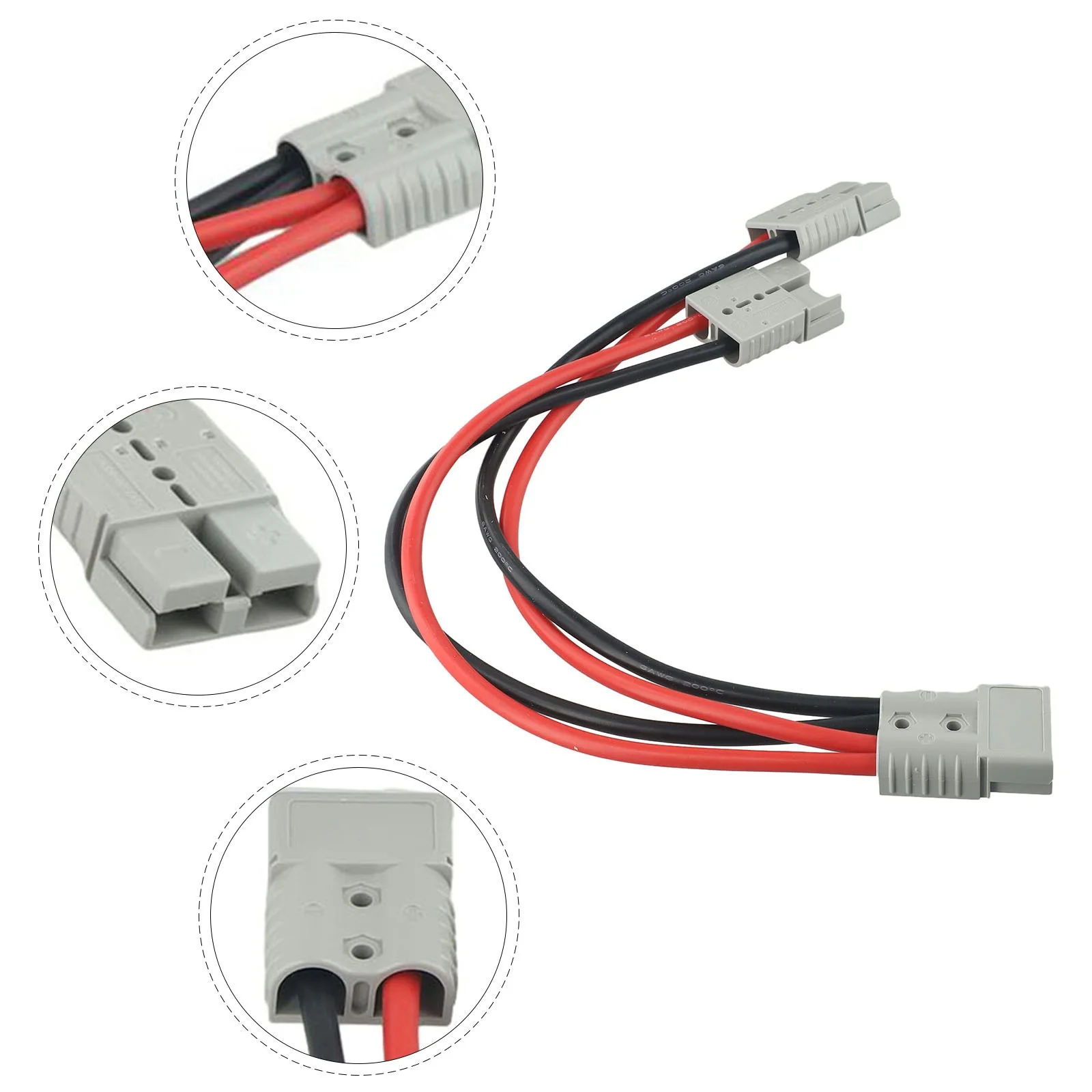1 шт. 120 А для разъема Anderson к адаптеру Dual Y автомобильный кабель 6AWG установки и