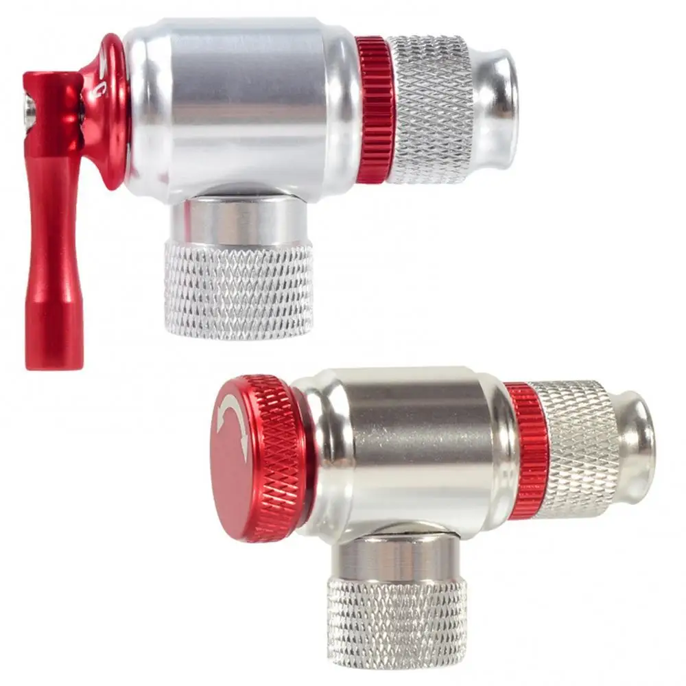 

Portable Nozzle Cylinder Pump Inflator Mountain Bike CO2 Gas Fast Head Adapter