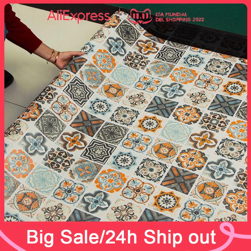 Самоклеящаяся мозаичная напольная наклейка водонепроницаемый износостойкий