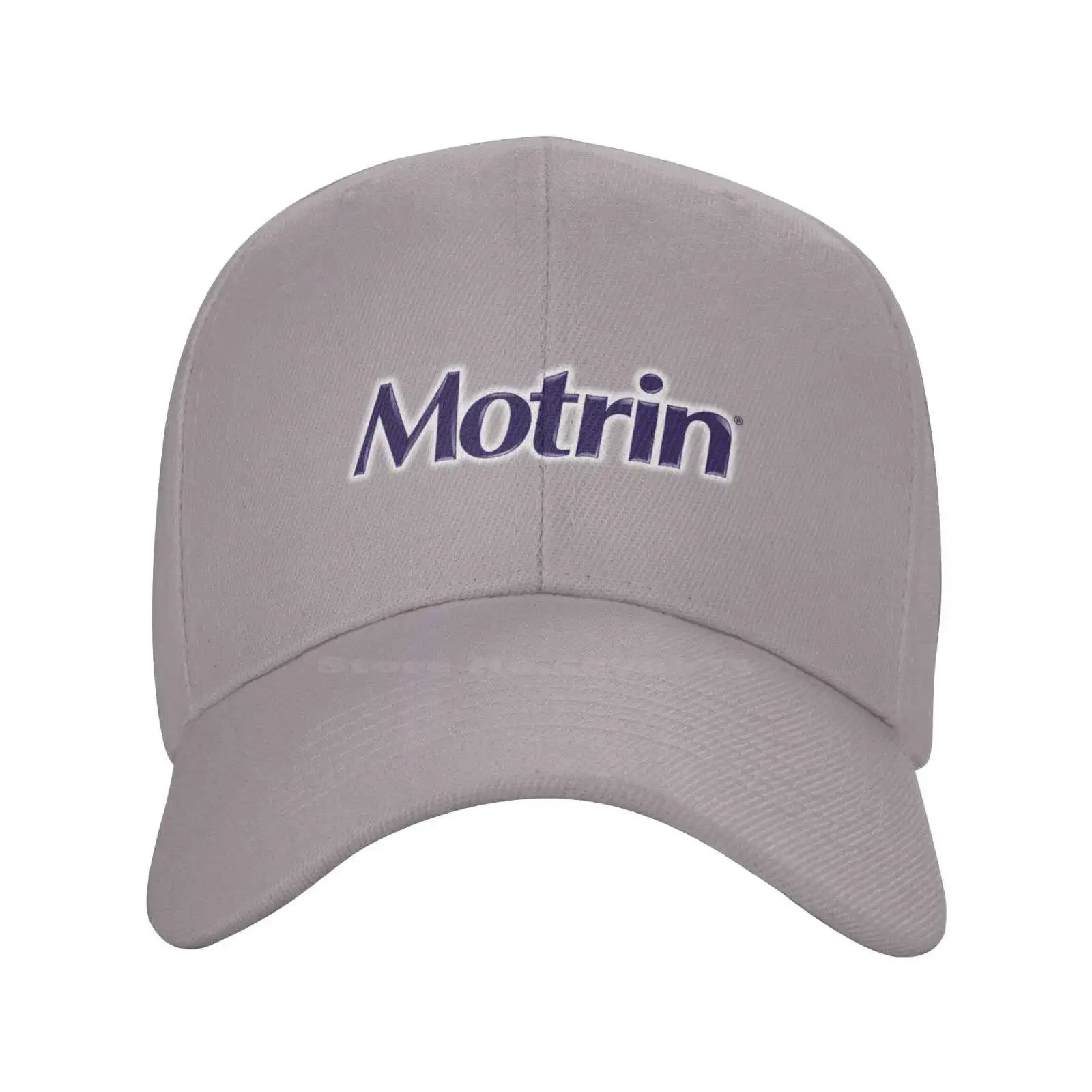

Motrin Logo Printed Graphic Brand Logo High-quality Denim cap Knitted hat Baseball cap