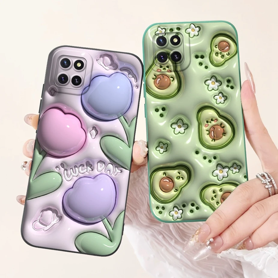 Чехол для Samsung Galaxy Note10 Lite Модный чехол с рисунком полной защитой камеры Note 10