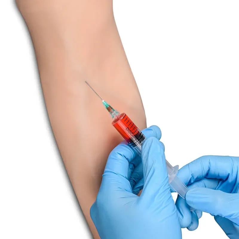 Комплект для практики левого многовенового IV взрослых с пластиковой подставкой