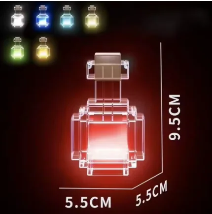 

Цветная бутылочка-ночник 7 цветов