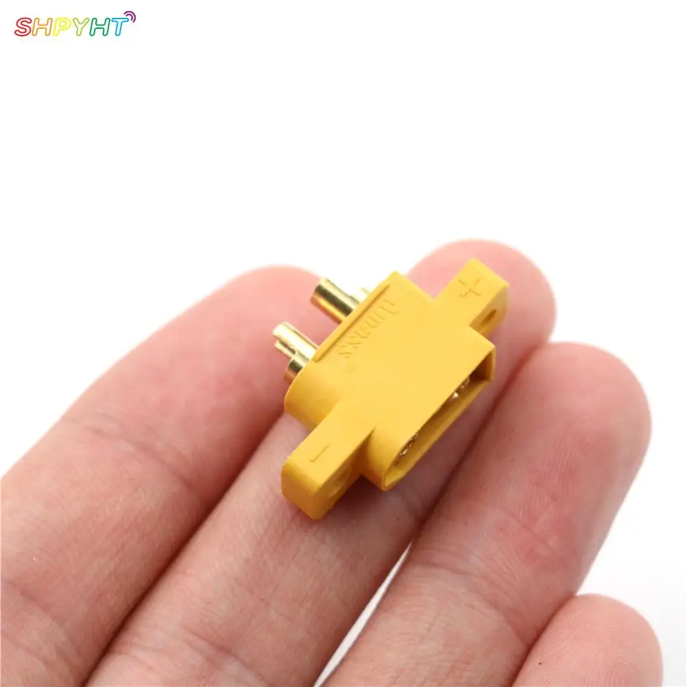 

Wholesale DIY XT60E-M Mountable XT60 Male Plug Connector For RC Models Multicopter Fixed Board Spare Part